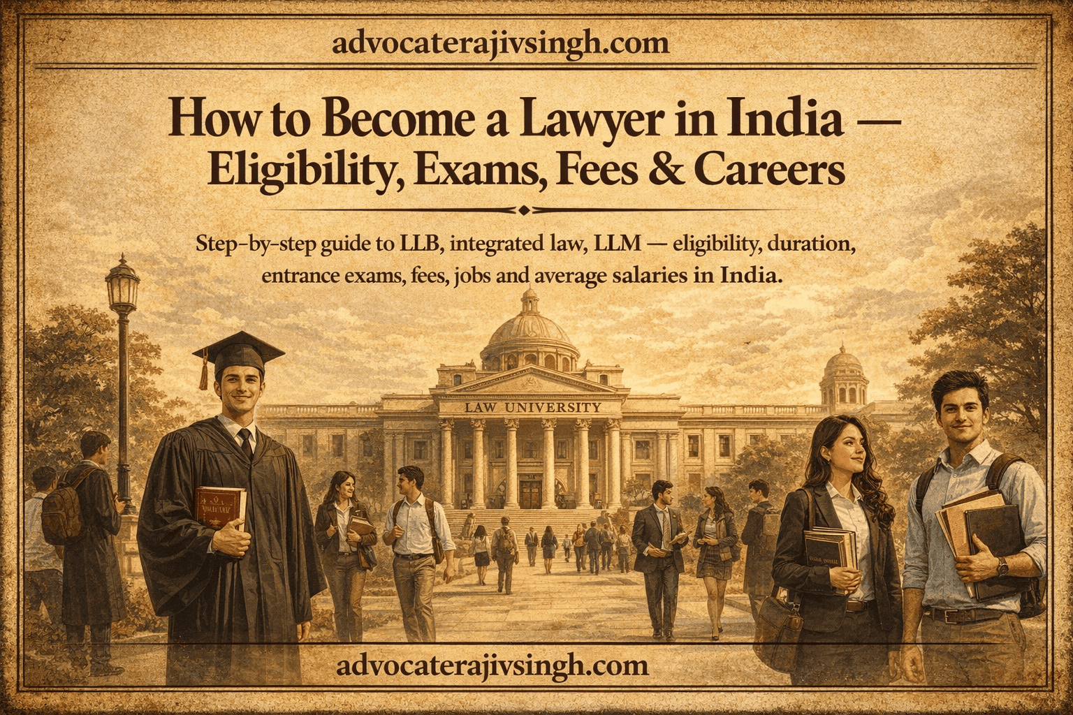 Students studying law